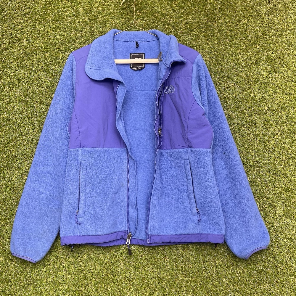 Y2K The North Face Denali‎ Jacket Women's Small Purple Outdoors Fleece Outdoor